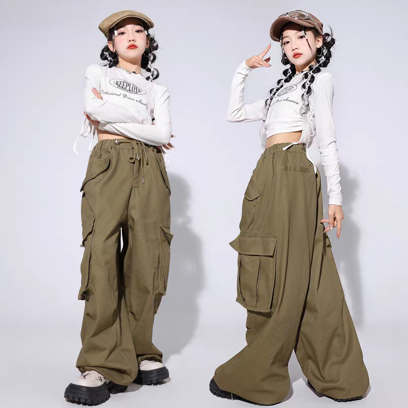 Street Fashion Outfit Girl - ملابس هيب هوب للفتيات: توب قصير