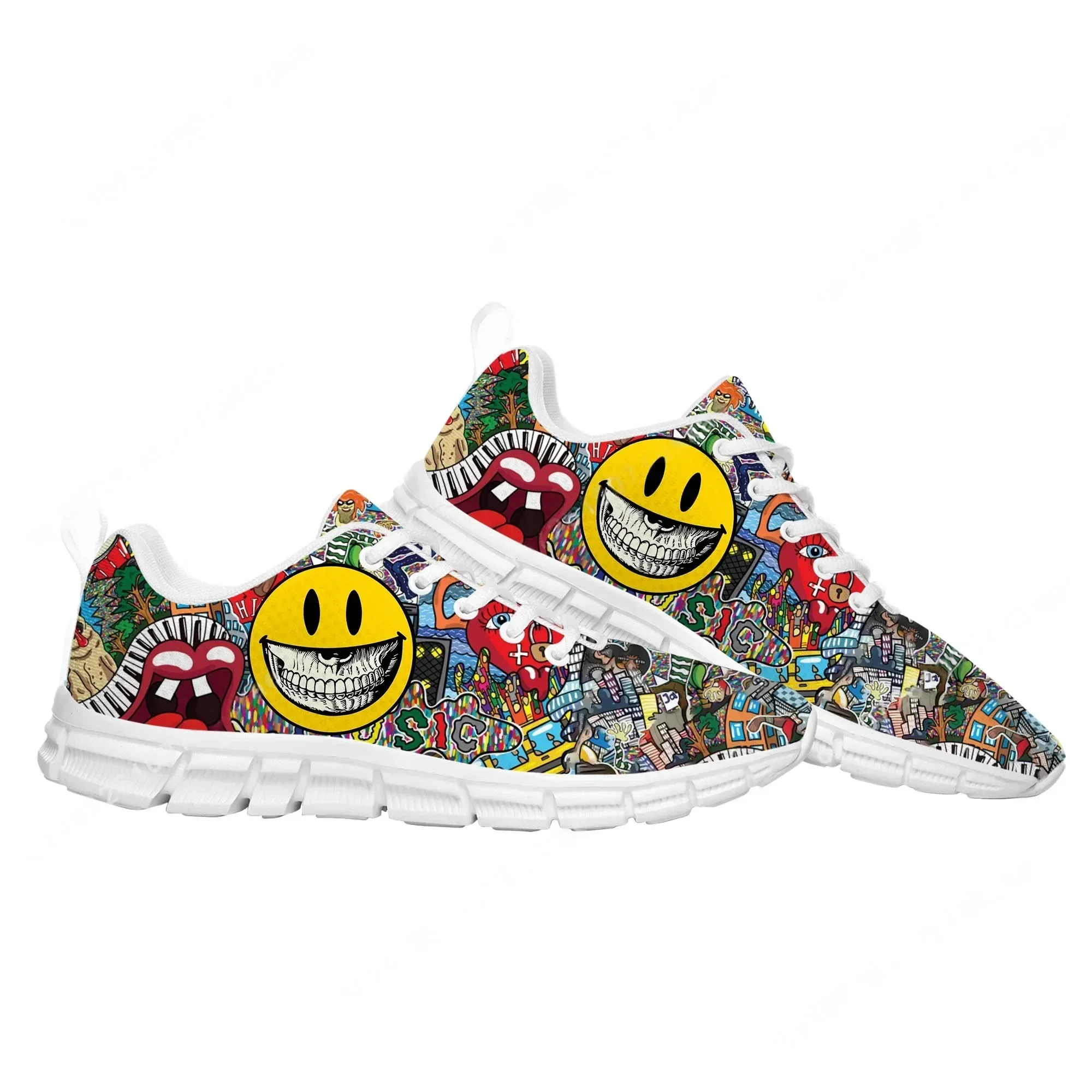 أحذية رياضية بتصميم فن الشارع  - مراجعة Street Fashion Art وسعره