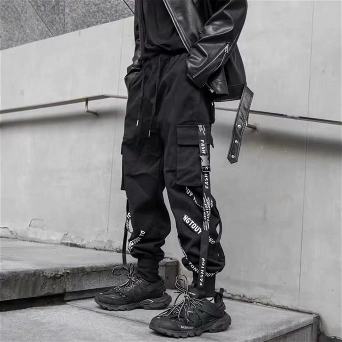 بنطلون كارجو رجالي جديد وعصري، - مراجعة Street Fashion In Japanese وسعره