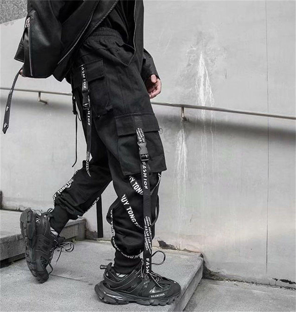 بنطلون كارجو رجالي جديد وعصري، - مراجعة Street Fashion In Japanese وسعره