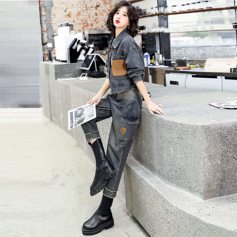 الإناث ربيع الخريف موضة المقلي - مراجعة Korean Street Fashion Female وسعره